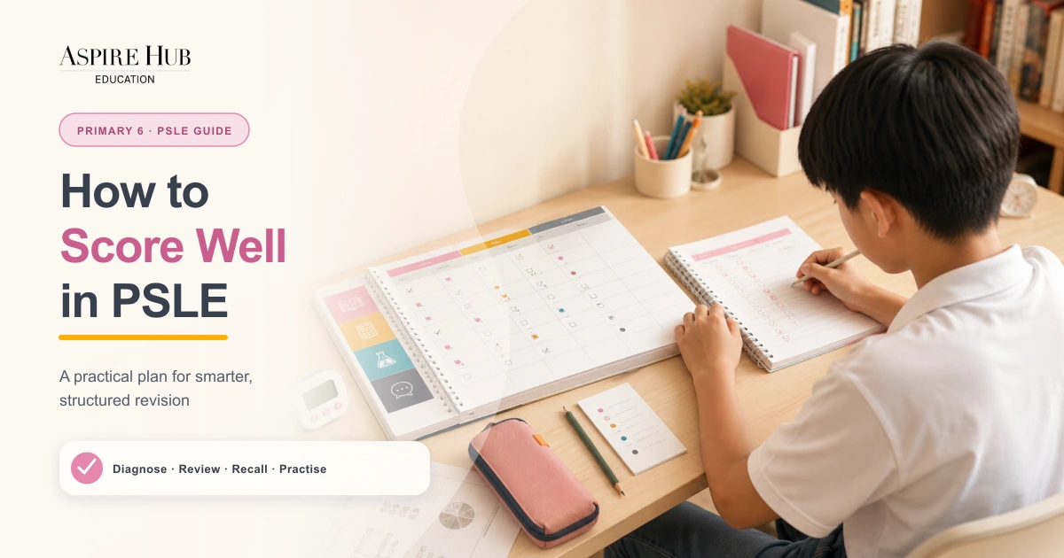 How to Score Well in PSLE: A Step-by-Step Revision Plan