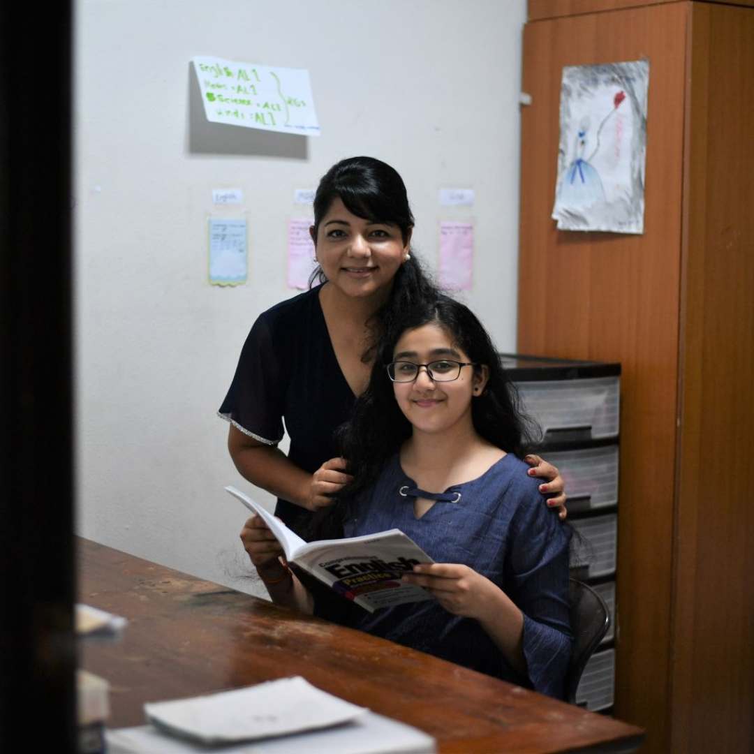 students learning at tuition centre Singapore