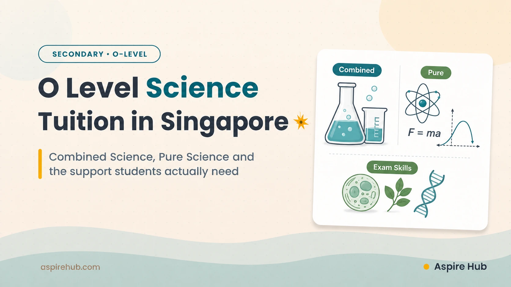 O Level Science tuition in Singapore for Combined Science and Pure Science students