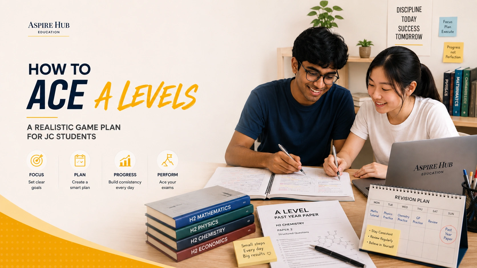 How to ace A Levels study guide for JC students