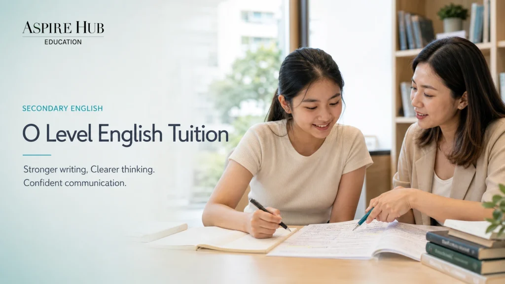O Level English Tuition Singapore: What Effective Support Should Develop