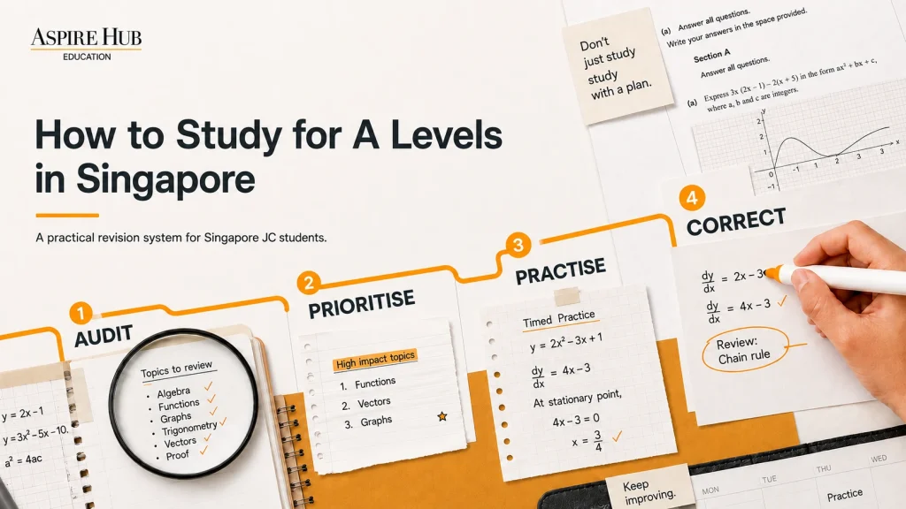How to Study for A Levels Singapore: 5-Step Plan