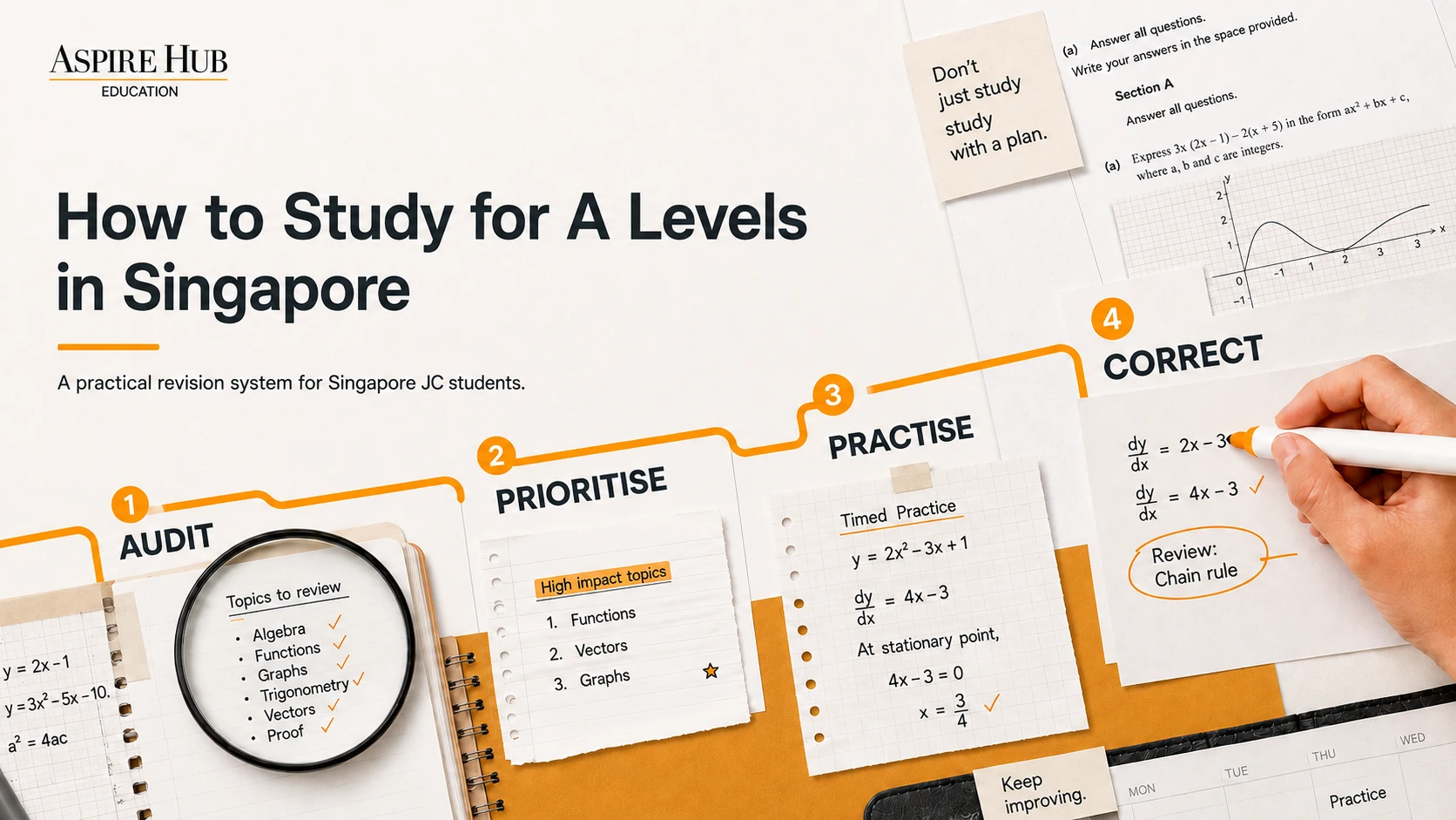 How to Study for A Levels Singapore: 5-Step Plan